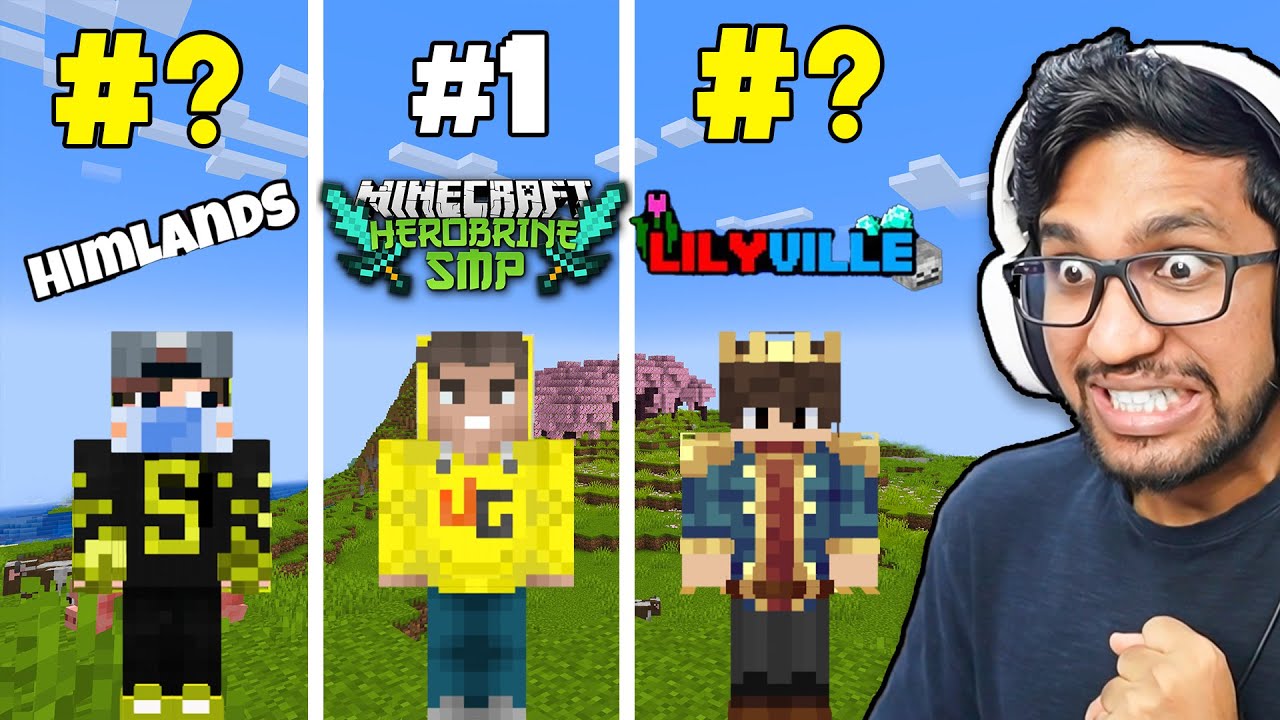 WHICH IS BEST MINECRAFT SMP OF INDIA?