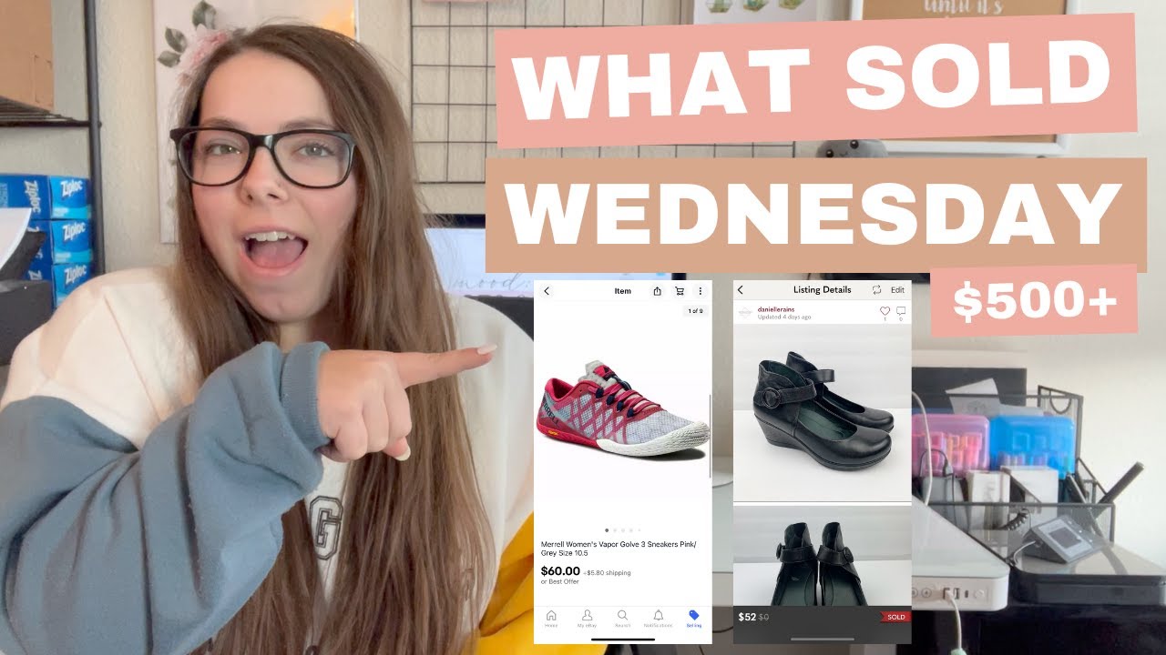 This Is What A Week Of Sales Looks Like When I'm Sick :/ | Poshmark, Mercari & Ebay Sales
