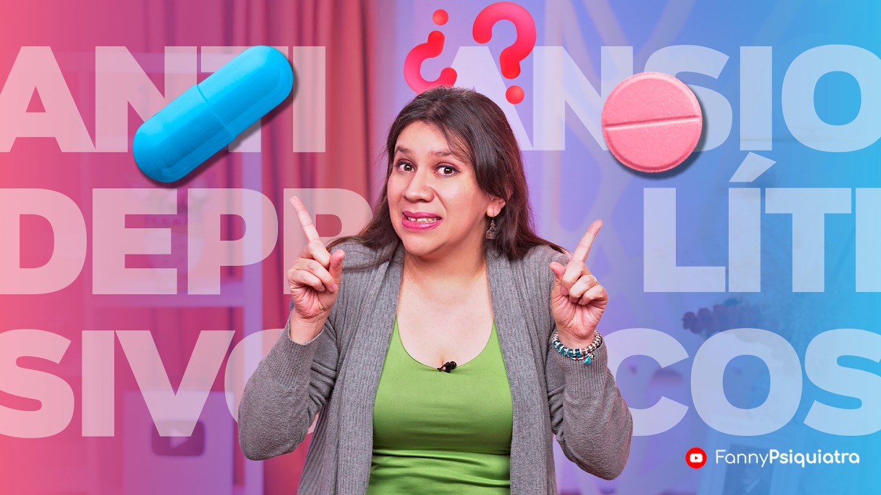 ¿QUÉ ES MEJOR LOS ANTIDEPRESIVOS O LOS ANSIOLÍTICOS? || FannyPsiquiatra