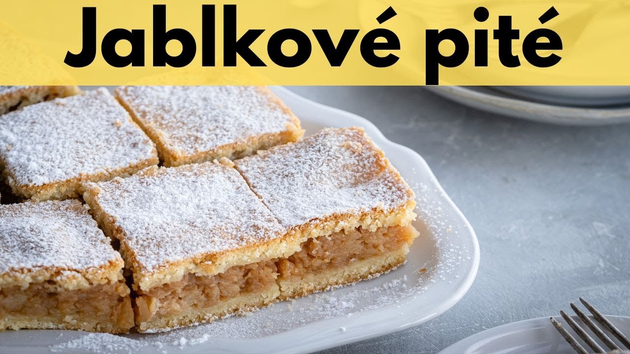 Jablkové pité (jablkový hnetený koláč)
