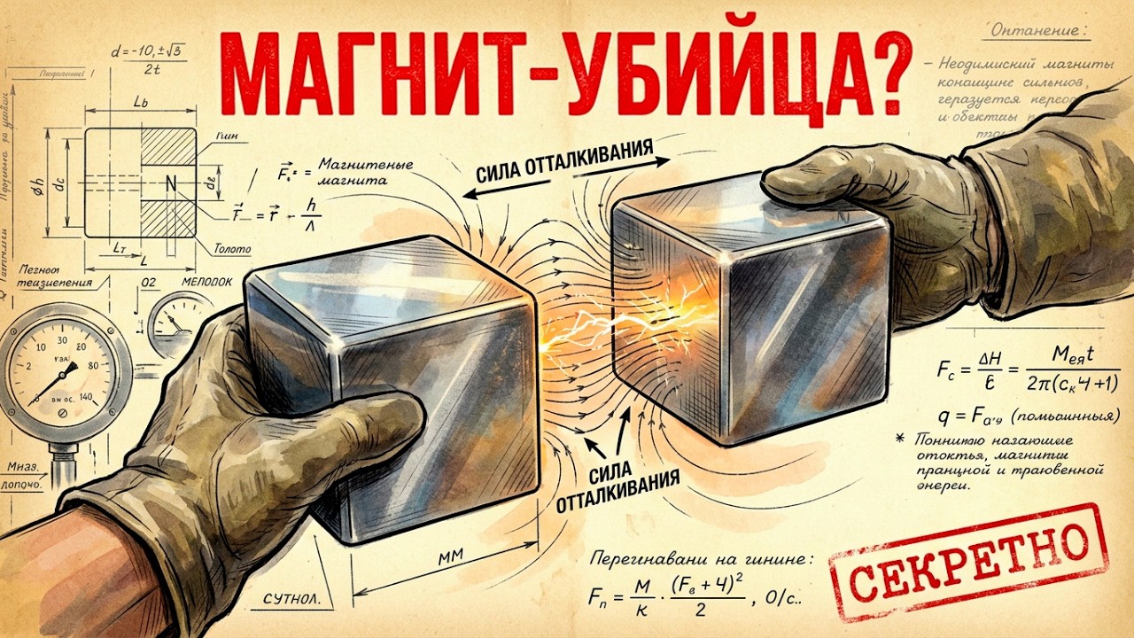 НЕОДИМОВЫЙ МАГНИТ: Гениальное изобретение или ошибка природы?