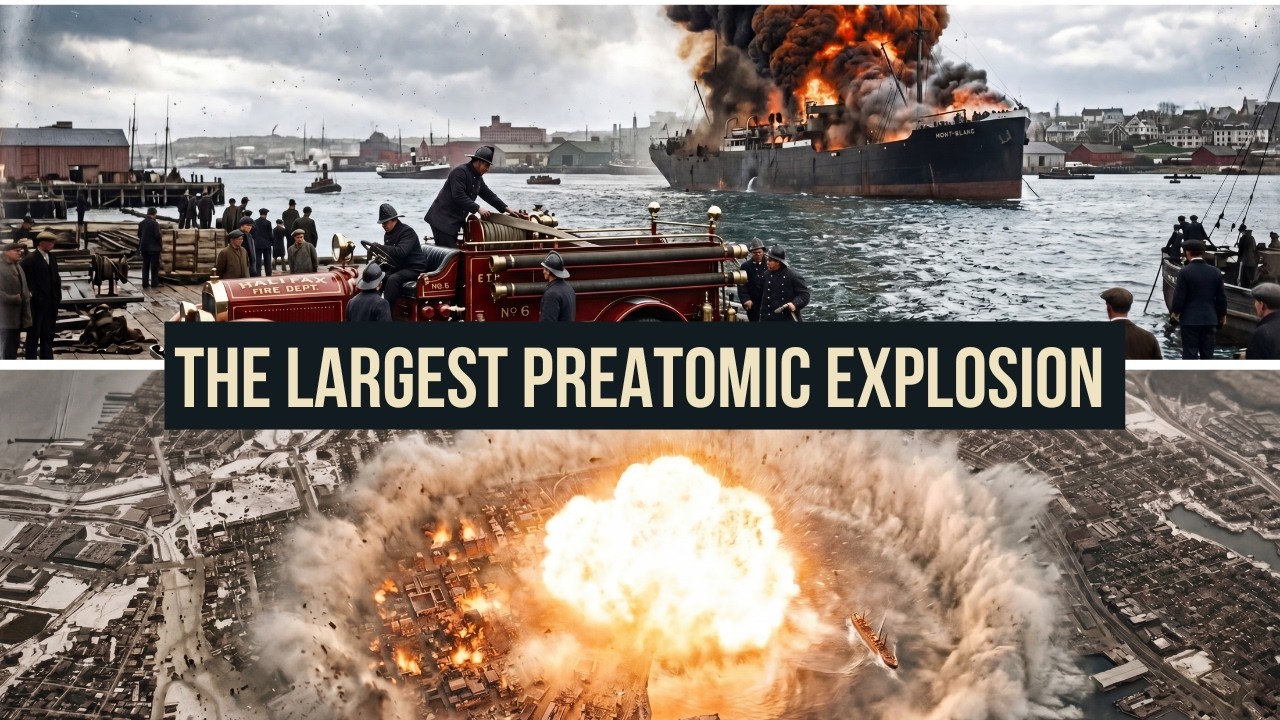 AI Reconstruction of The Halifax Disaster: Canada's Deadliest Explosion