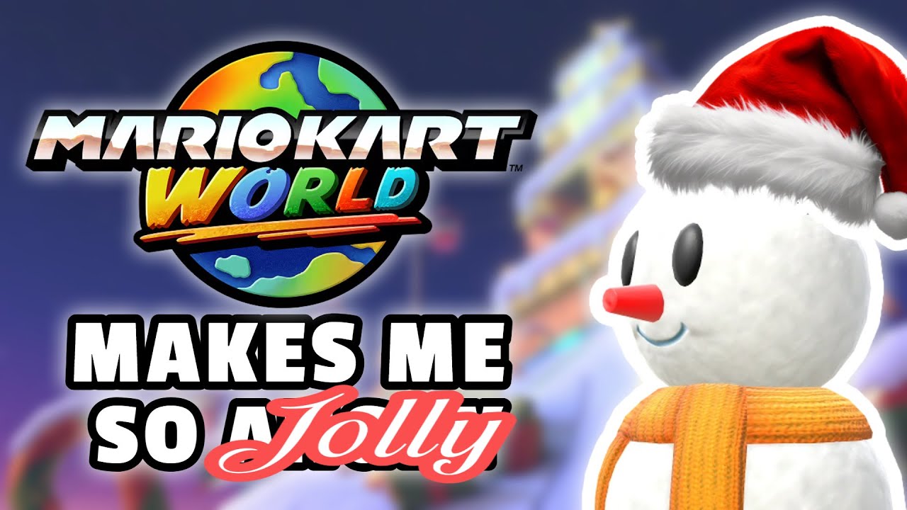 🔴MARIO KART WORLD MAKES ME FEEL 𝒿ℴ𝓁𝓁𝓎