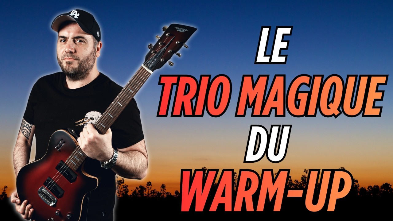 Le trio MAGIQUE du WARM-UP - Richard Daudé - Guitare Xtreme Magazine #154