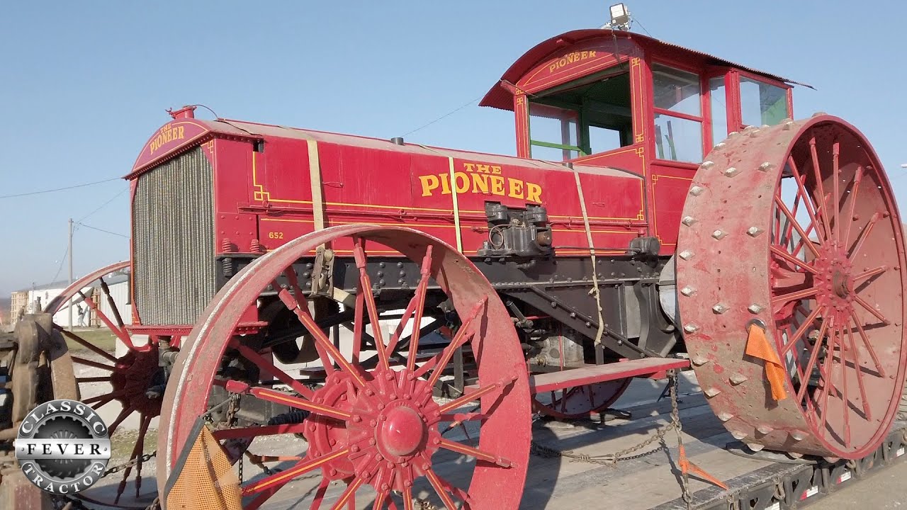 How To Unload A Tractor Worth $400,000? Rare 30-60 Pioneer Tractor with 4 Cylinder Opposed Engine