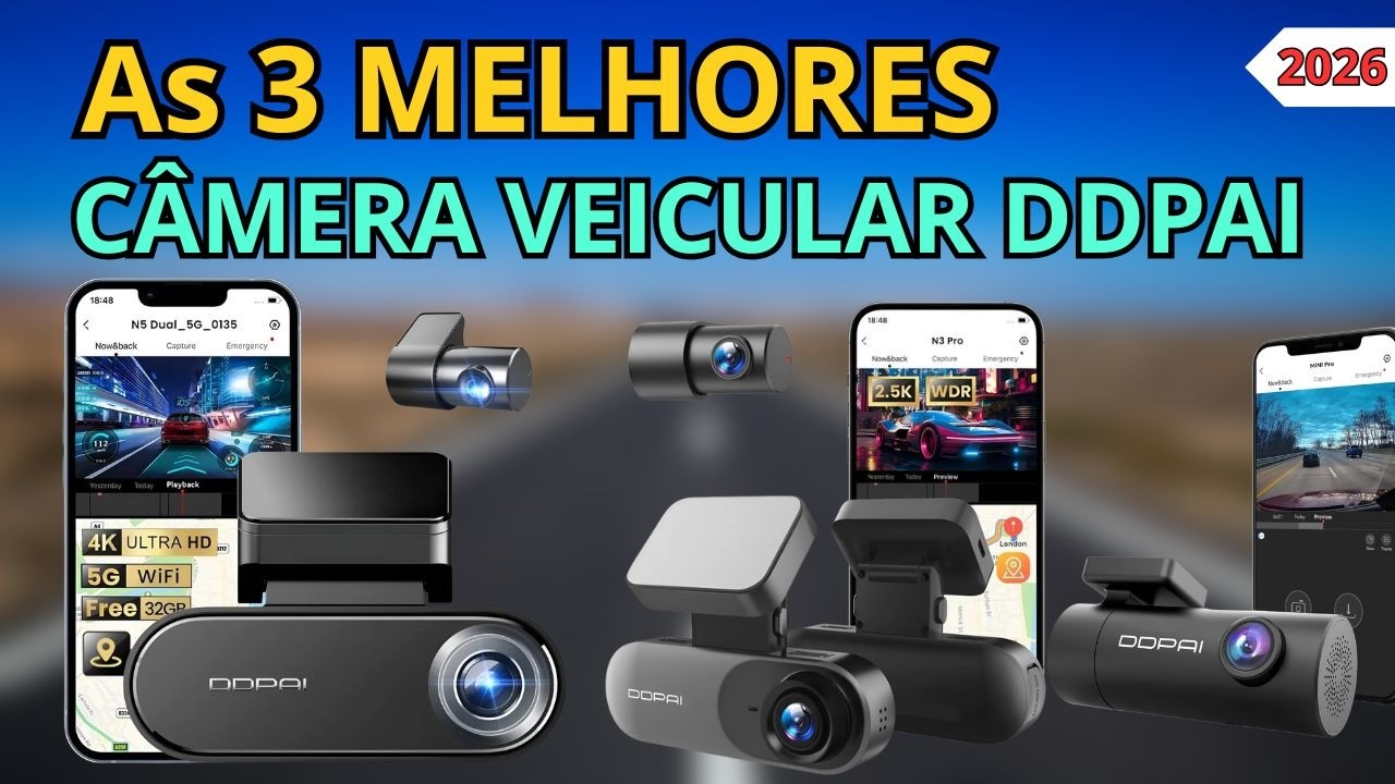 Câmera veicular DDPAI com o MELHOR CUSTO BENEFÍCIO em 2026  Qual camera DDPAI comprar em 2026