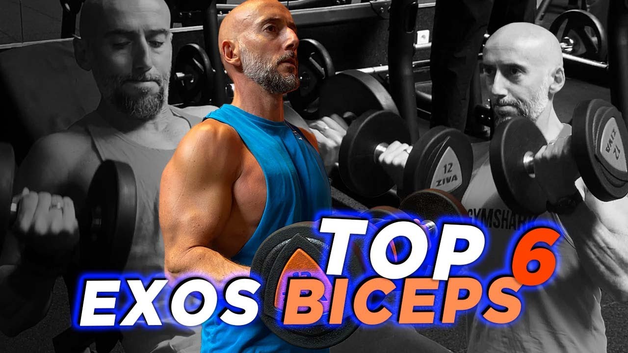TOP 6 des MEILLEURS EXERCICES pour les BICEPS 💪🏼🔥