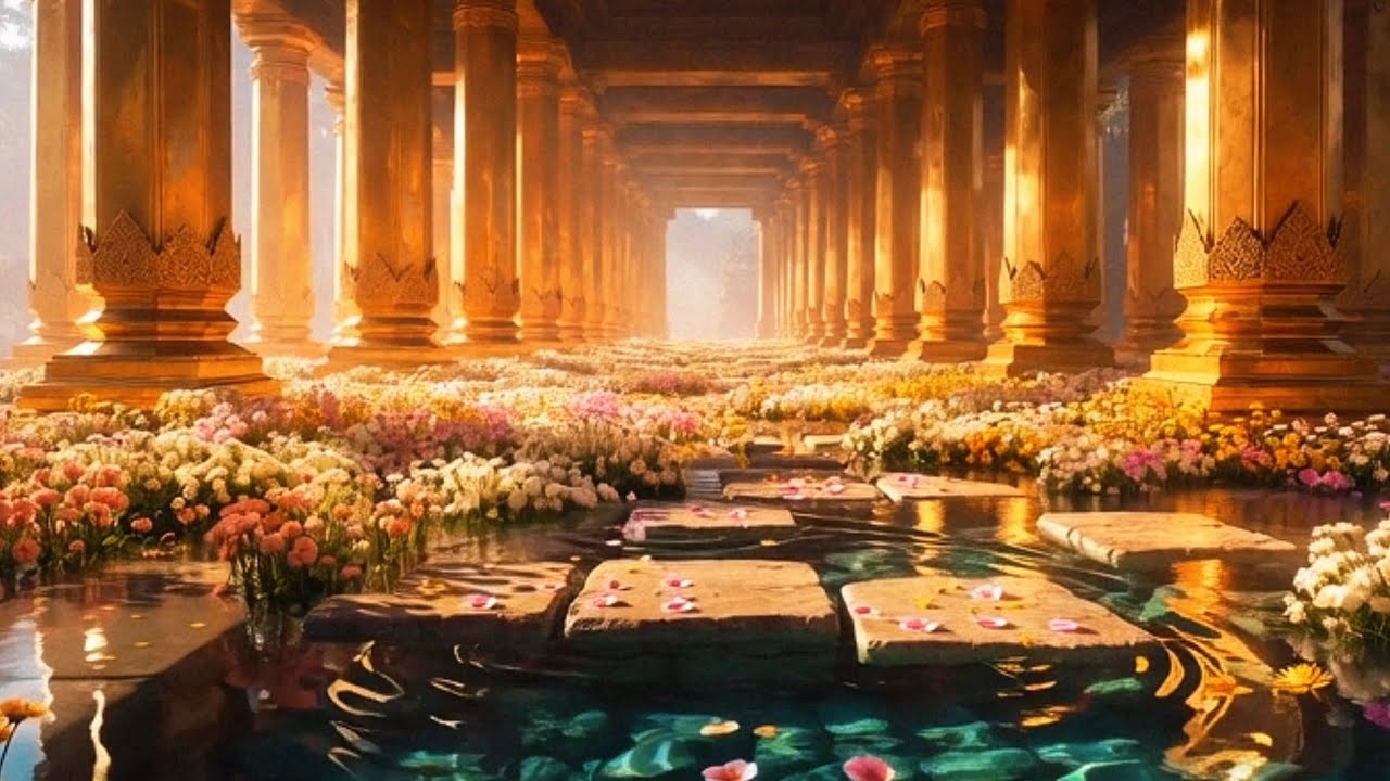 Within the Golden Kingdom: A World of Luxury and Glitter | AI-generated 4K