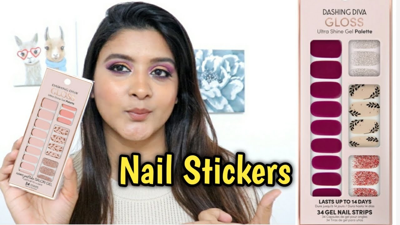 DIY : How to Apply Nail Stickers Perfectly |Sheetal Verma