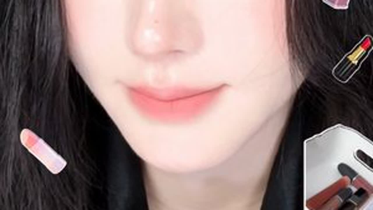 5️⃣支！无广爱用！！中深唇很漂亮的唇釉！🧸 💭剪的时候才发现自己音量那么小声真的是因为想着拍完就去吃饭🙂‍↔️没想到看起来真的跟没吃饭一样下次我注意！！无广放心看！！#口红 #...