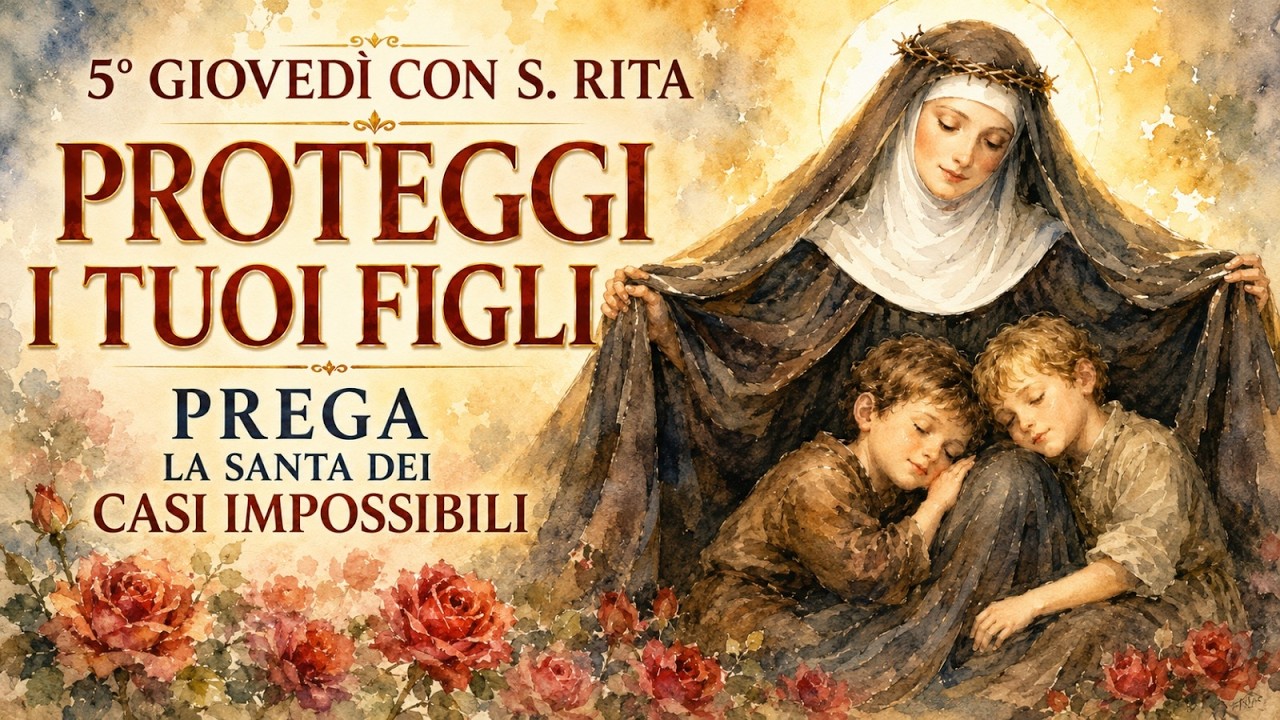 SANTA RITA: La Preghiera Potente per i Figli e la Forza di Perdonare | 5° GIOVEDÌ
