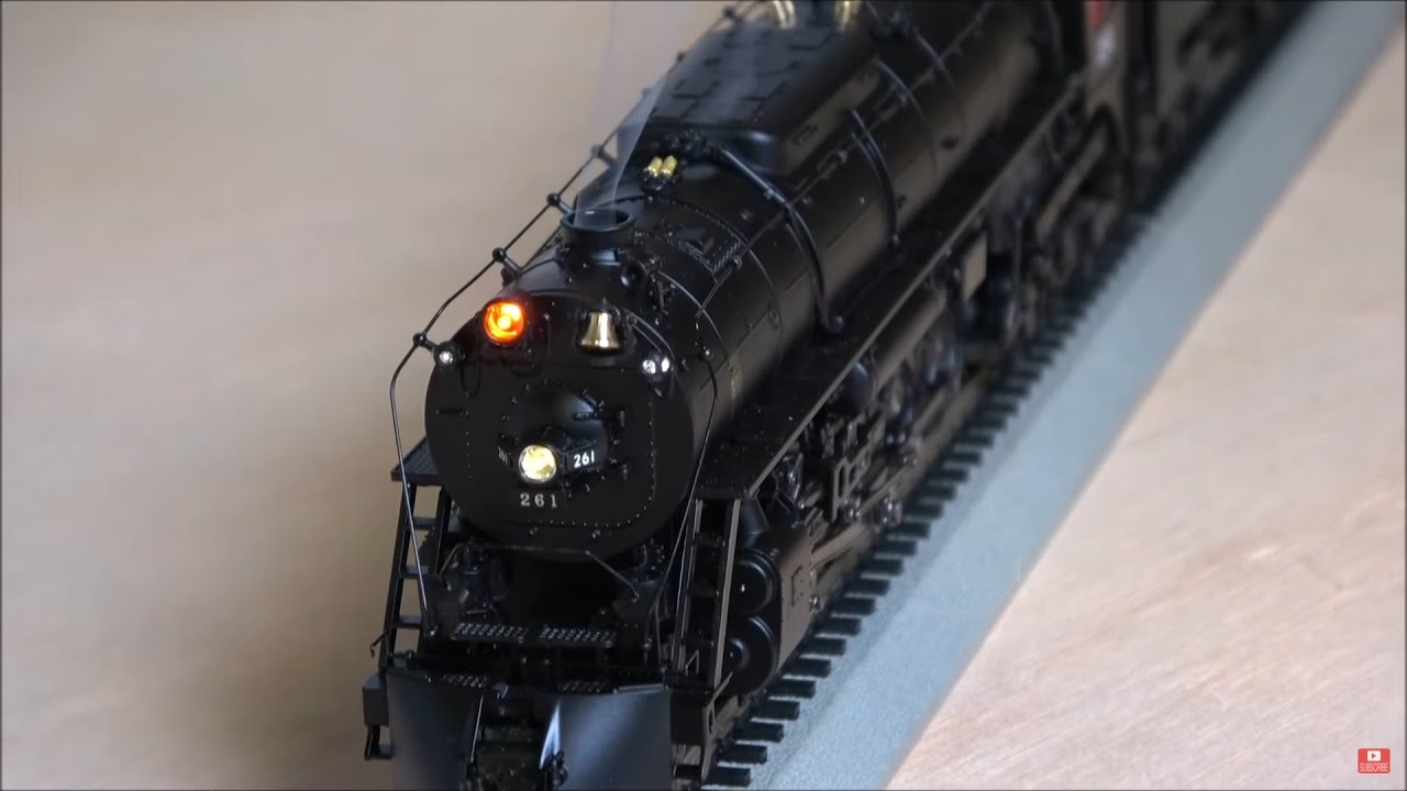 Review: Broadway Limited Milwaukee S3 4-8-4 #261 Steam Locomotive BLI!