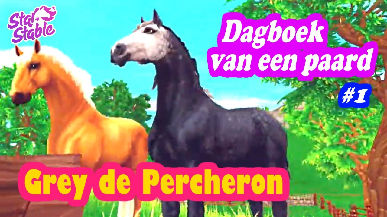 Dagboek van een paard #1 | GREY DE PERCHERON | Emma SSO Star Stable Animatiefilm