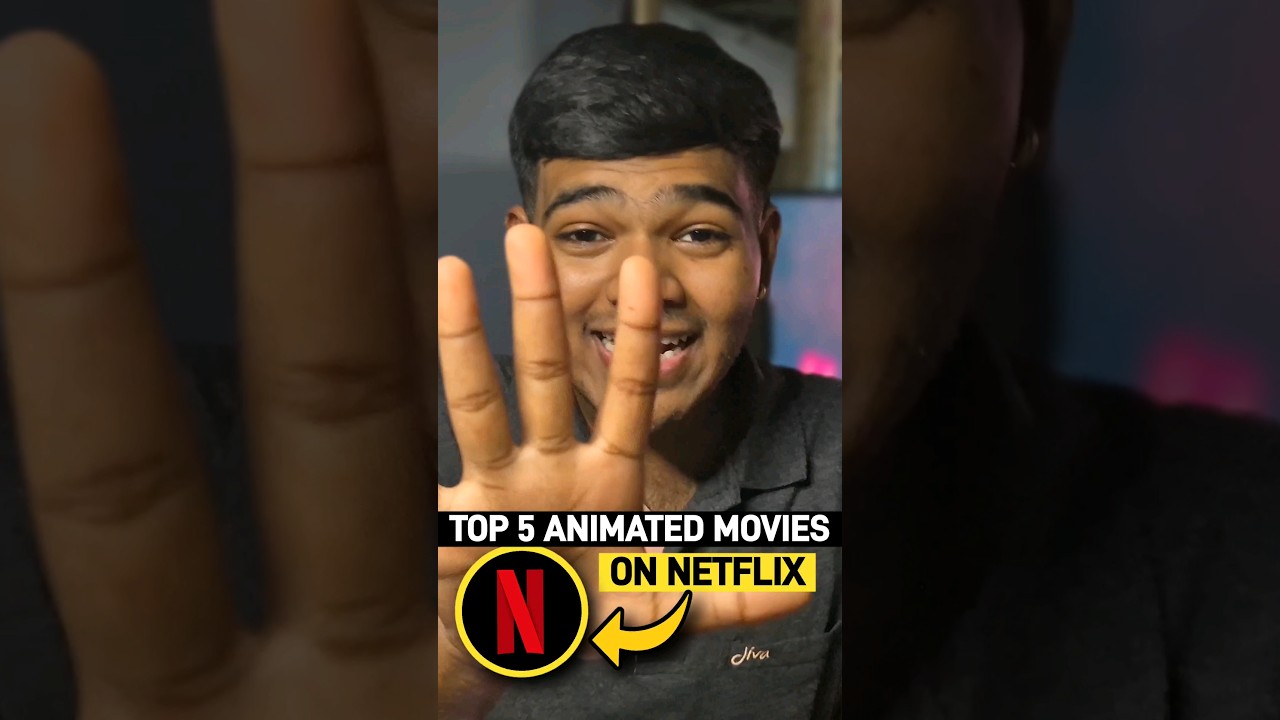 Top 5 ANIMATED MOVIES on Netflix