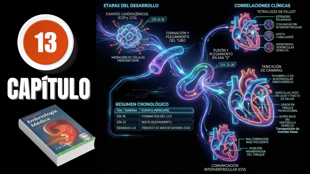 Sistema Cardiovascular | Capítulo 13 | Embriología de Langman | Resumen