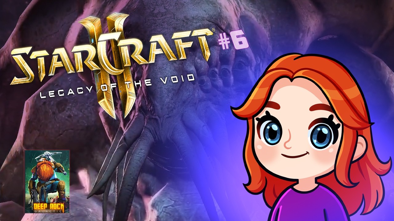 StarCraft II: Legacy of the Void #6 и Deep Rock Galactic: PNG-жук