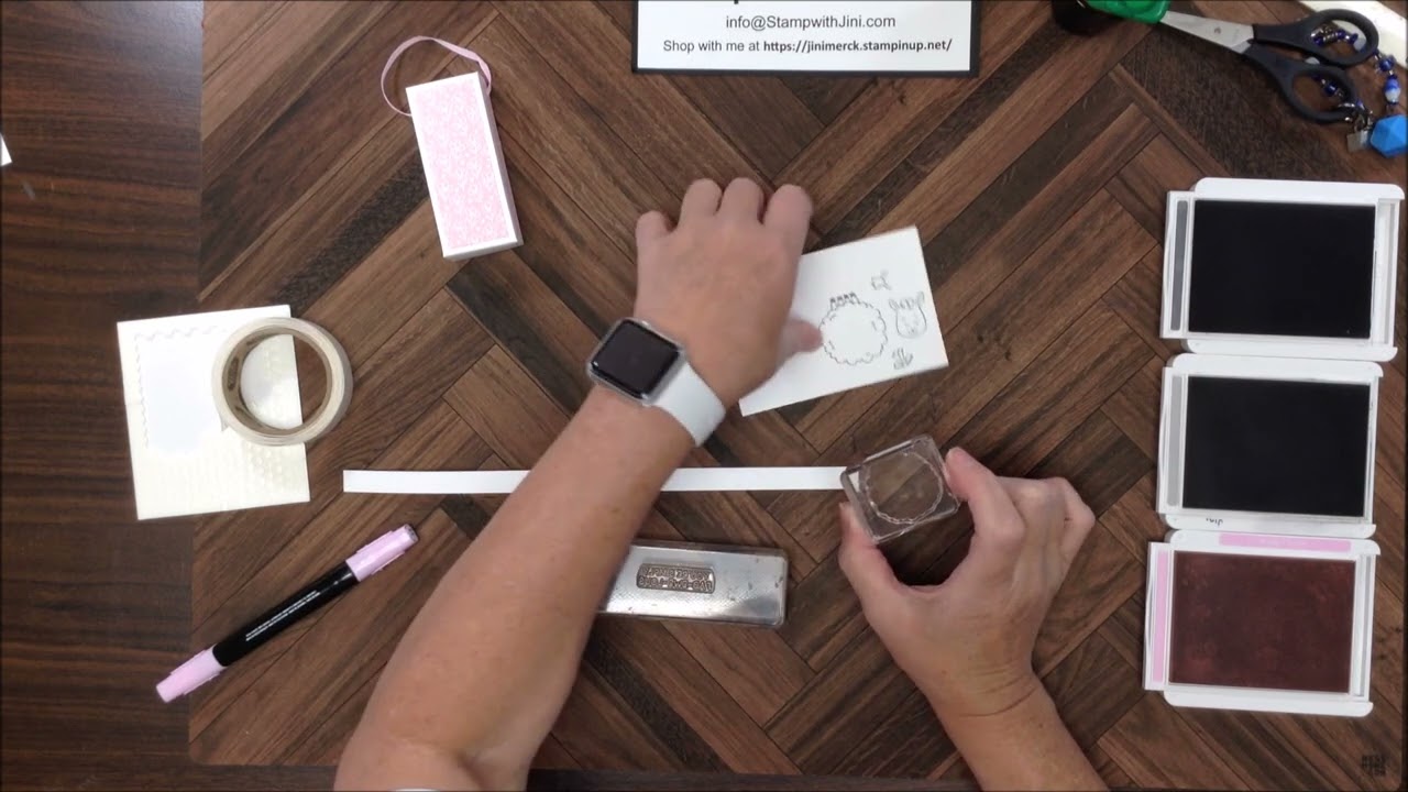 Stamp with Jini WOOLLY FRIENDS VALENTINE TREAT HOLDER by Jini Merck