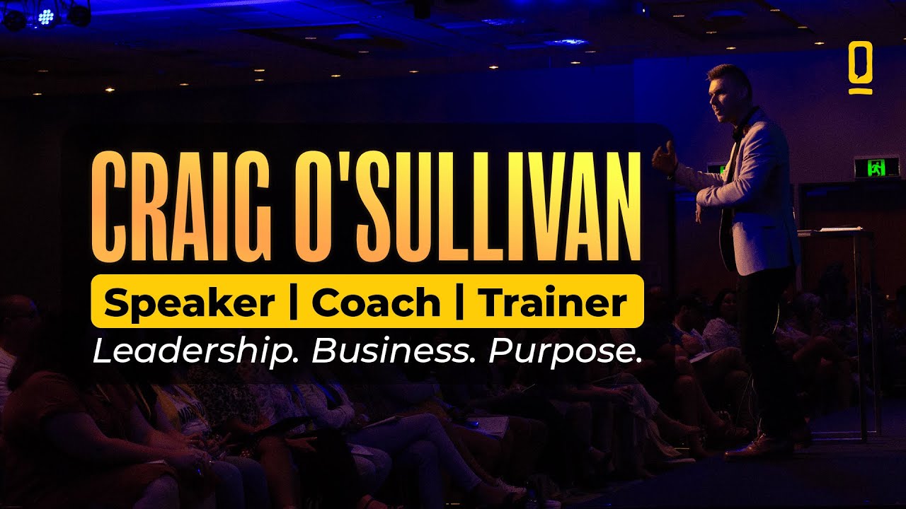 Craig O'Sullivan SPEAKER SIZZLE REEL