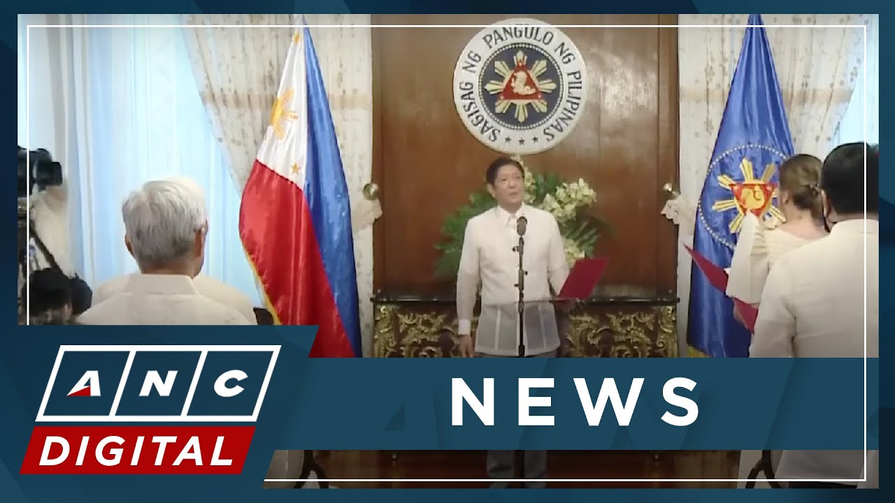 LOOK: PH President Marcos Jr. administers oath to Cabinet members | ANC