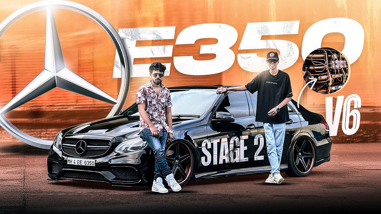 Bagged Mercedes Benz E 350 V6 | Stage 2 Tuned