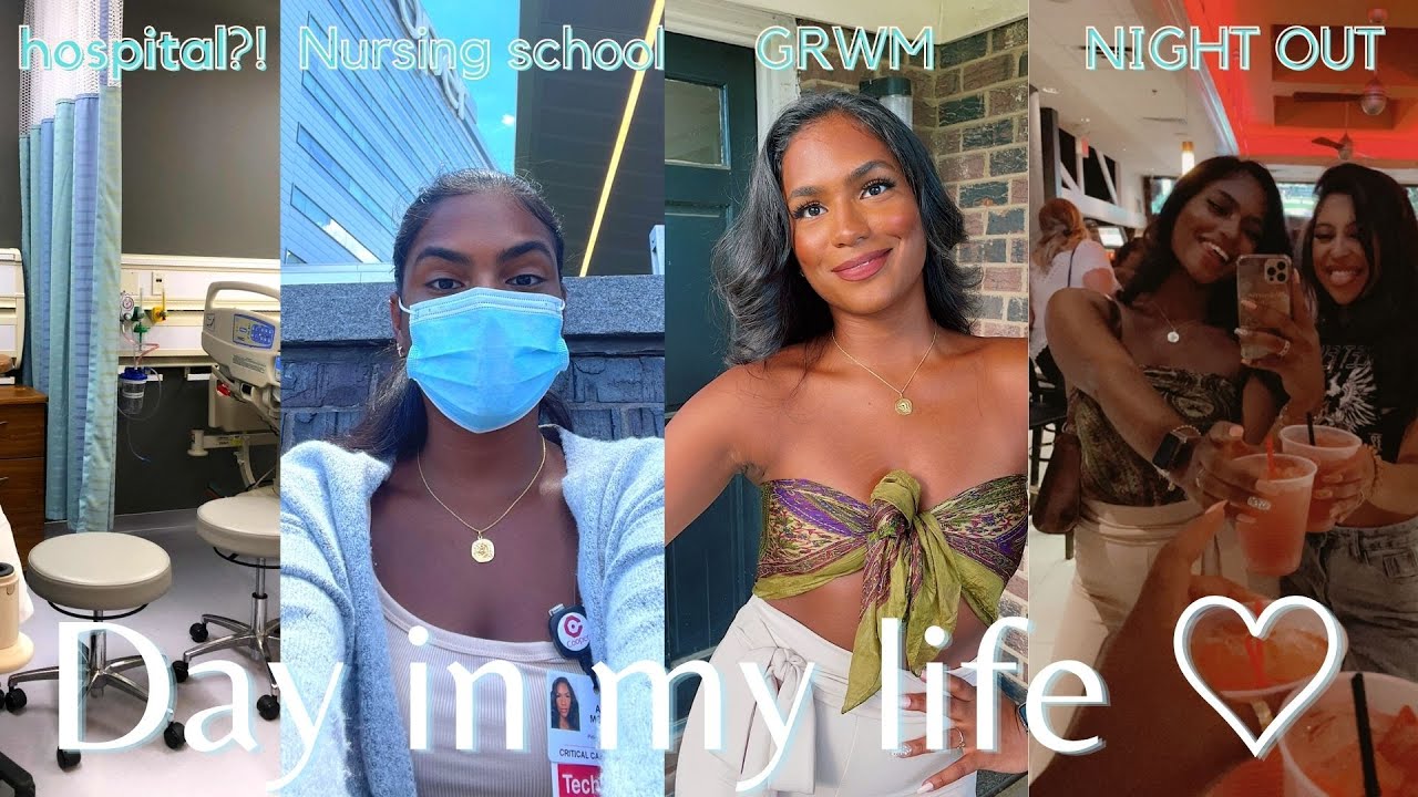 DAY IN MY LIFE! ♡ (new hospital job, nursing school, creating content, +)