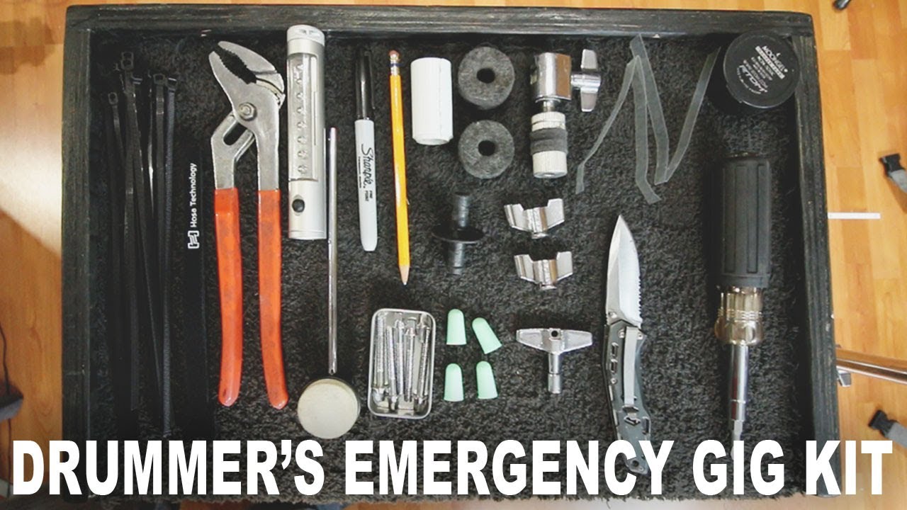 How to Make an Emergency Kit for your Drum Set