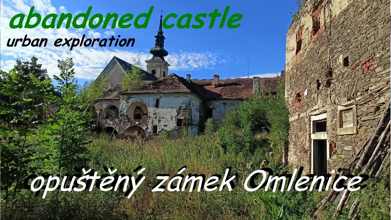 Opu&scaron;těn&yacute; z&aacute;mek ,abandoned castle ,verlassene Burg, URBEX, Urban Exploration