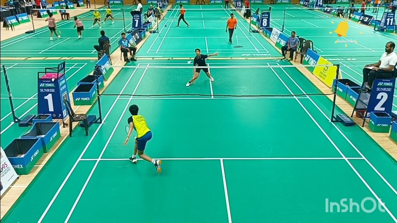 All India Badminton U17 Ranking@Goa || Hamsini Vs Haasana || Set-2 || 