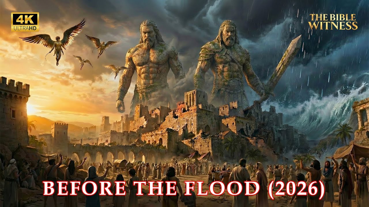 The World Before The Flood (4K) | Full Movie 2026 | Noah | Noah's Ark | Biblical Film