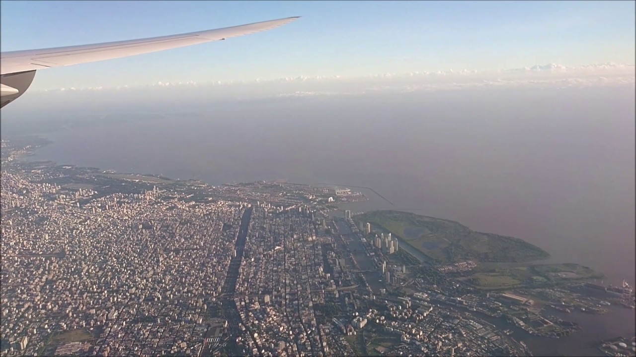Flight LH 510, Final descent and landing in Buenos Aires (EZE)