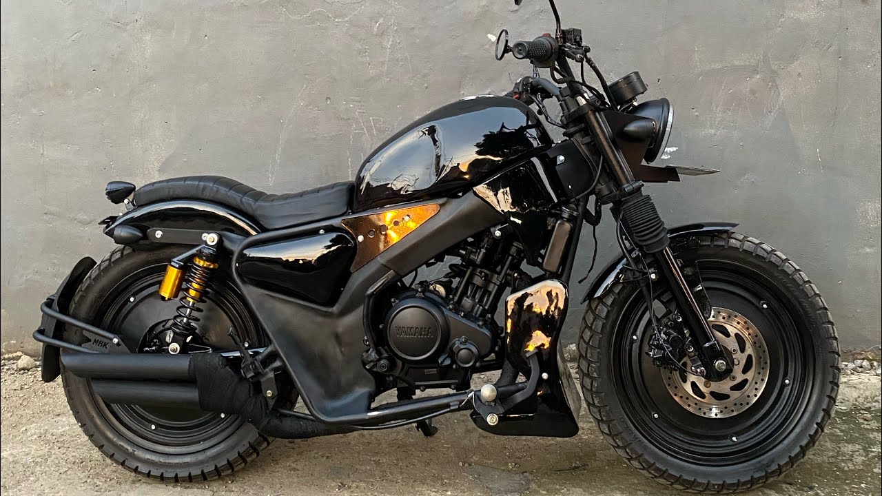 YAMAHA VIXION 150cc di custom jadi bobber