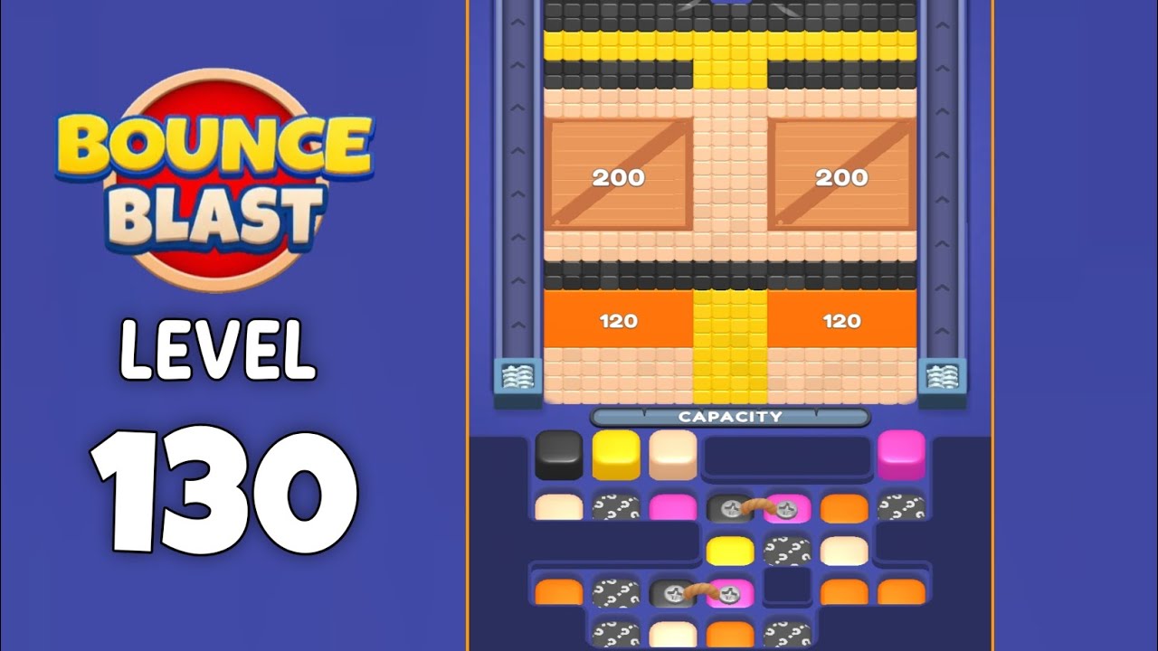 Bounce Blast level 130 solution