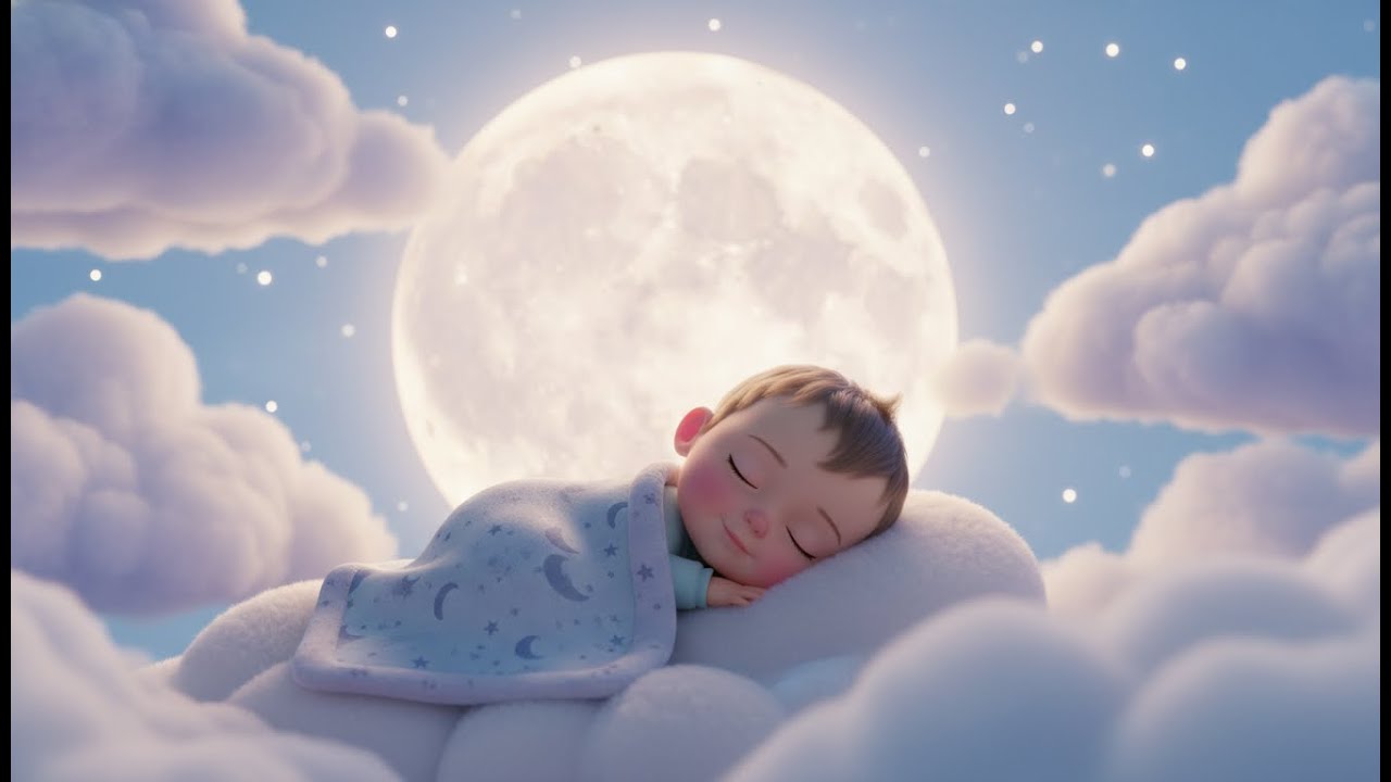Нежная луна, нежные сны | Нежная колыбельная для спокойного сна 🌙