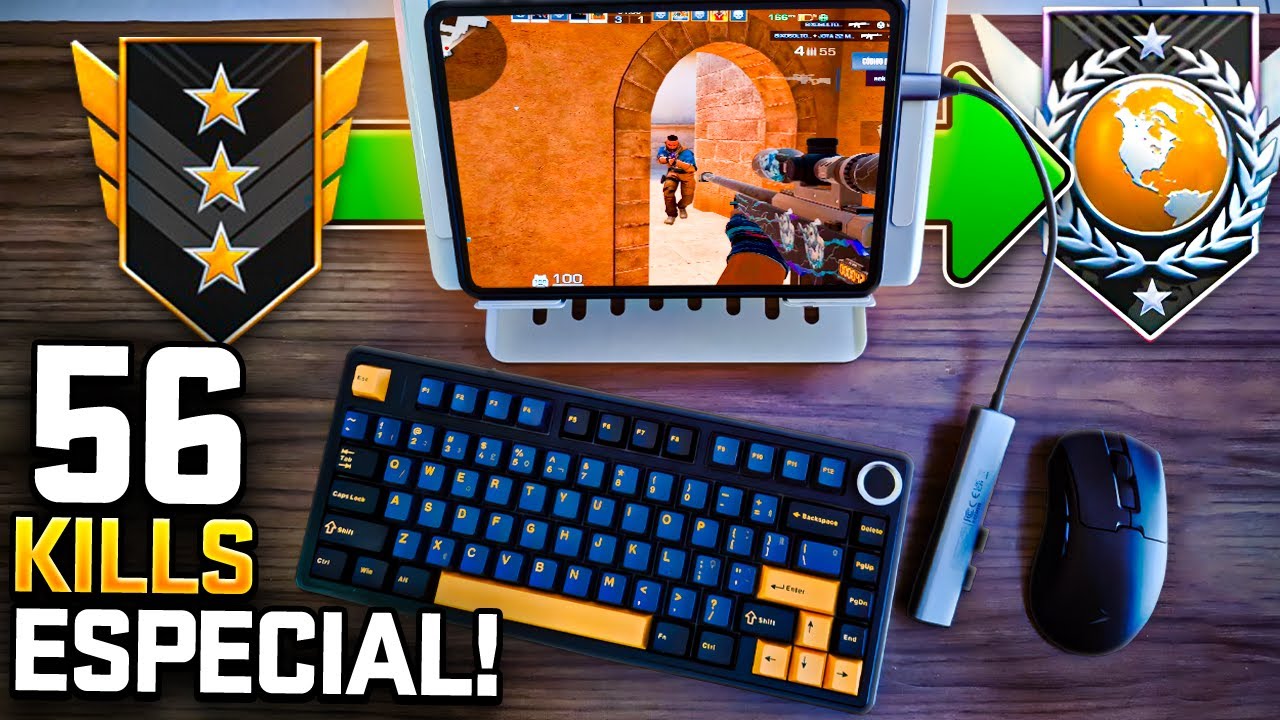 TIVE QUE CARREGAR MEU TIME! do OURO ao LEGEND no MOBILAS! - STANDOFF 2