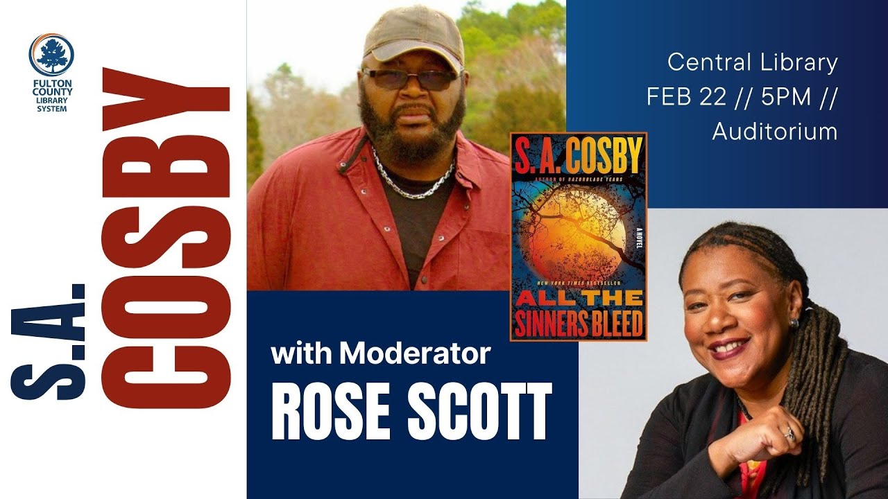 WABE’s Rose Scott in Conversation with Author, S A  Cosby