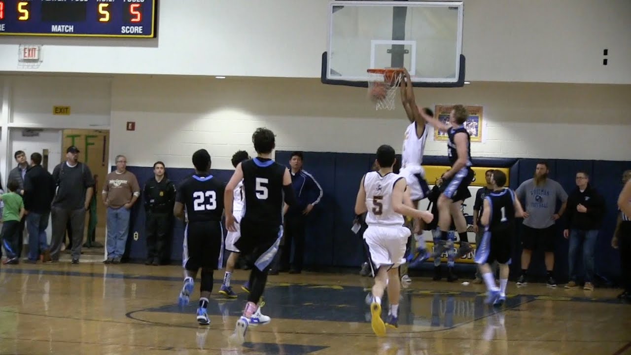 BCC Beats Whitman In wild playoff atmosphere 3/4/2015