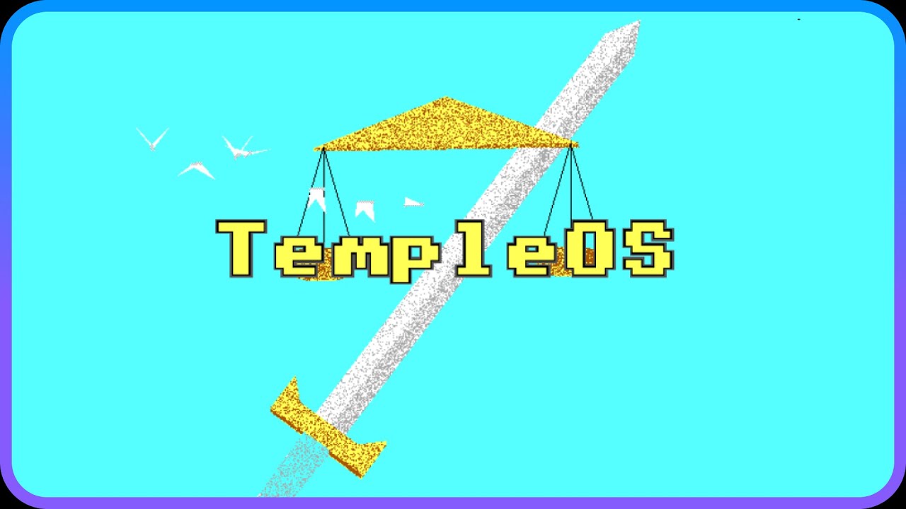 TempleOS - Tanrı İçin Yazılmış İşletim Sistemi
