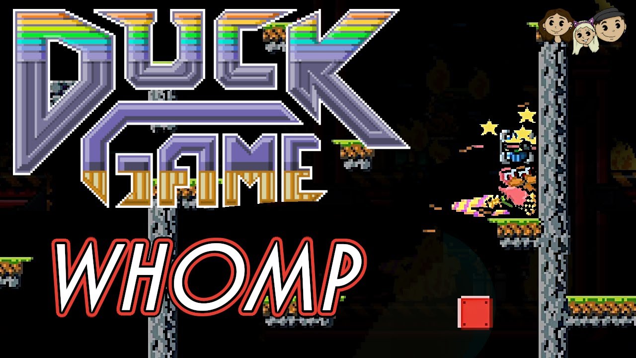 Duck Game Gameplay #199 : WHOMP | 3 Player