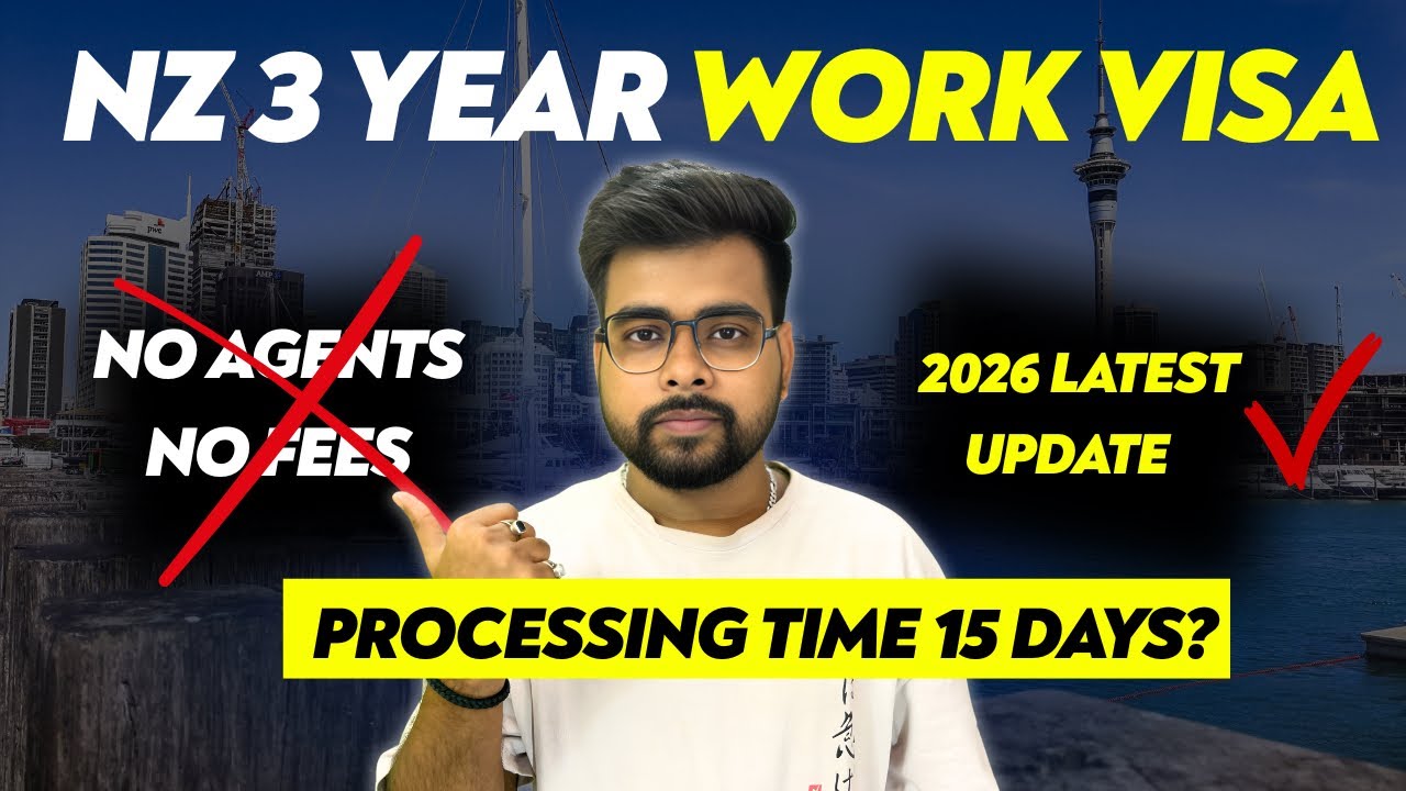 New Zealand Accredited Employer Work Visa (AEWV) Explained 🇳🇿 | Processing Time & Details 