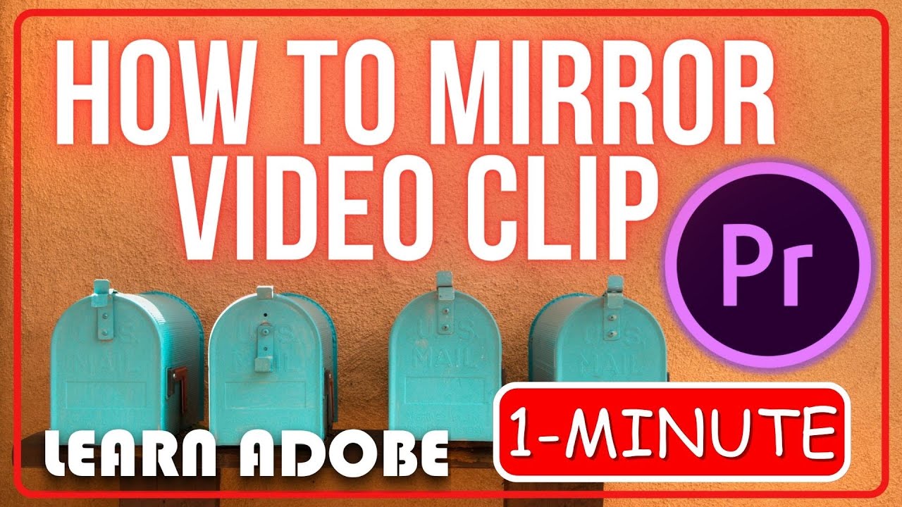 Premiere Pro: How to Mirror Video Clip