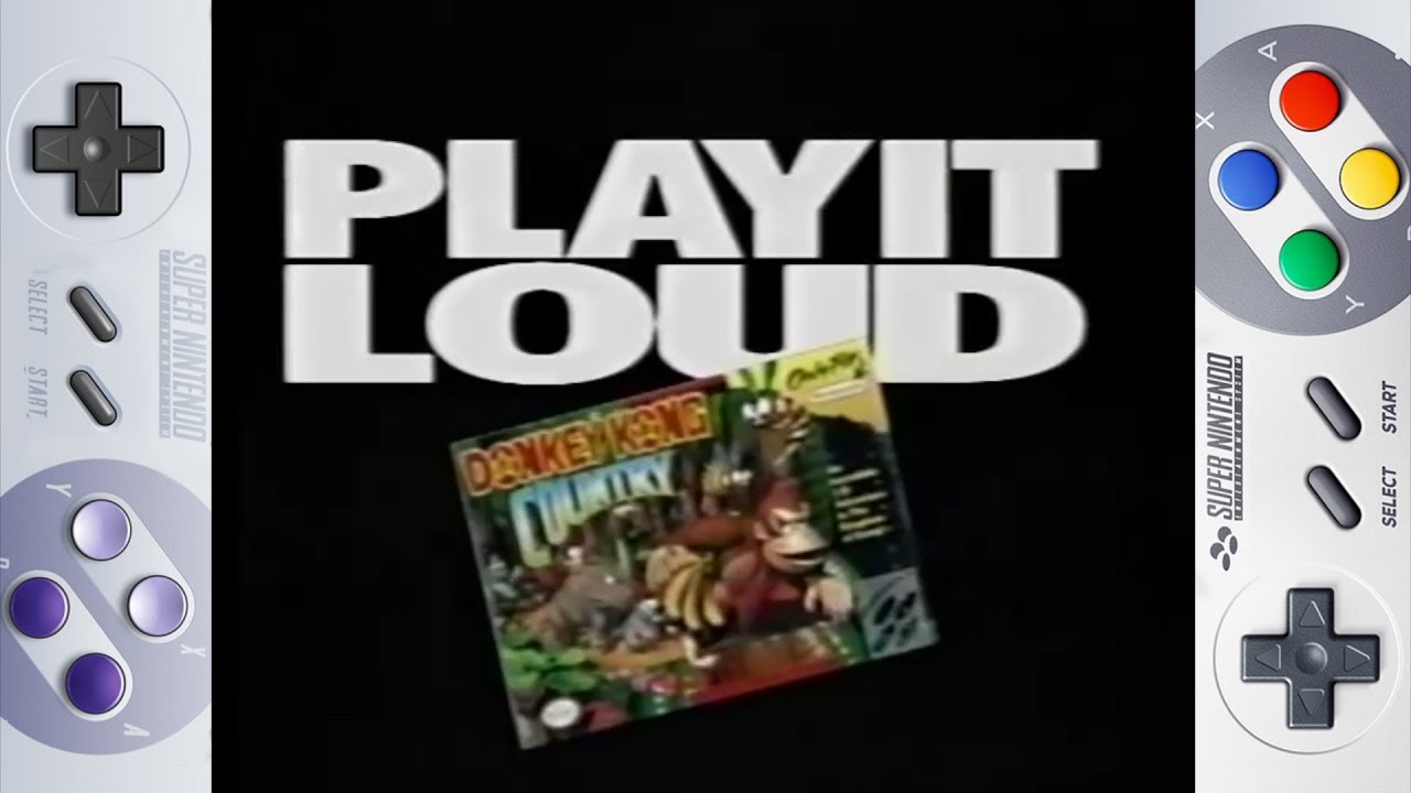 Donkey Kong Country (Super Nintendo\SNES\Long Commercial) Full HD