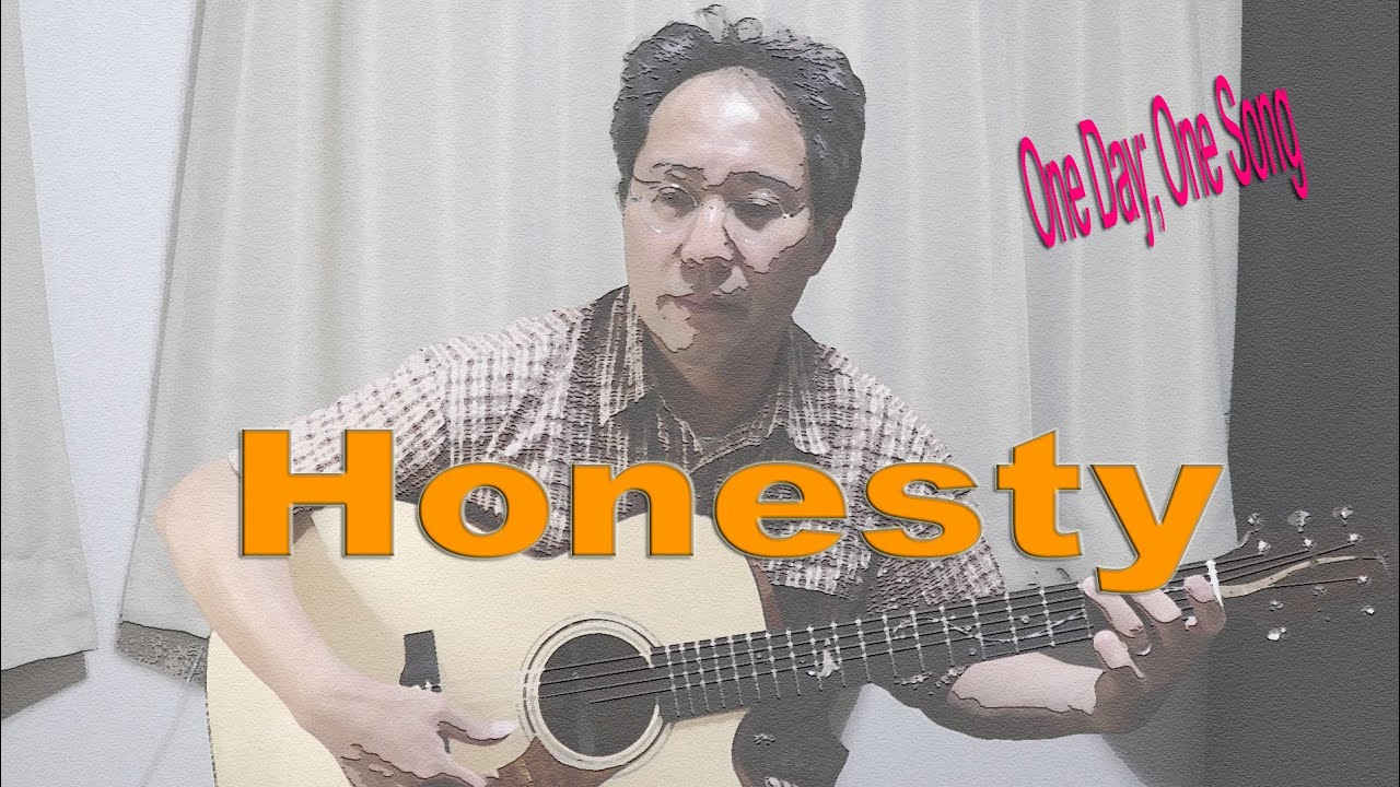 Honesty (Billy Joel)１日１曲 すぎたじゅんじ　ギター弾き語り　オネスティ ビリー・ジョエル guitar Cover Junji Sugita, ONE DAY, ONE SONG