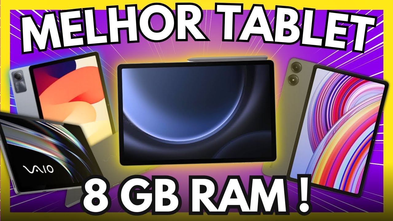 Os Melhores Tablets com 8GB de RAM em 2025! Qual Vale Mais a Pena?