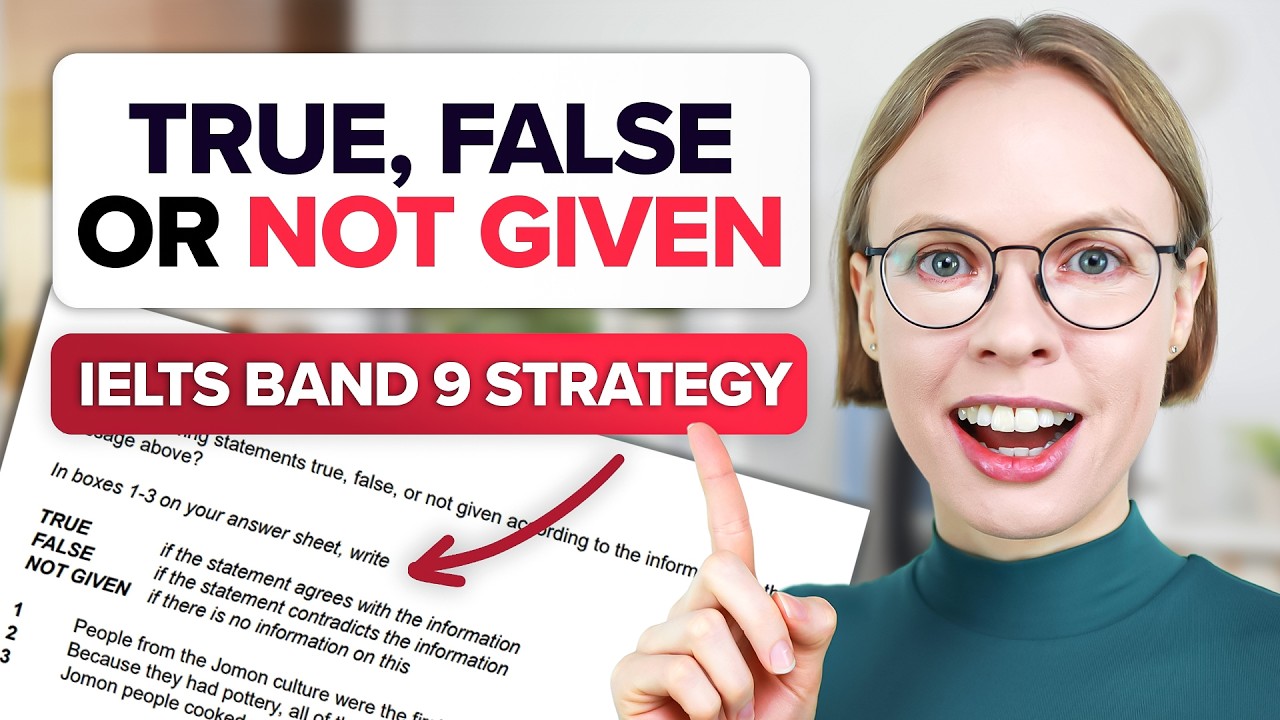 IELTS Reading TRUE, FALSE, NOT GIVEN Tips that INSTANTLY Improve Your Score
