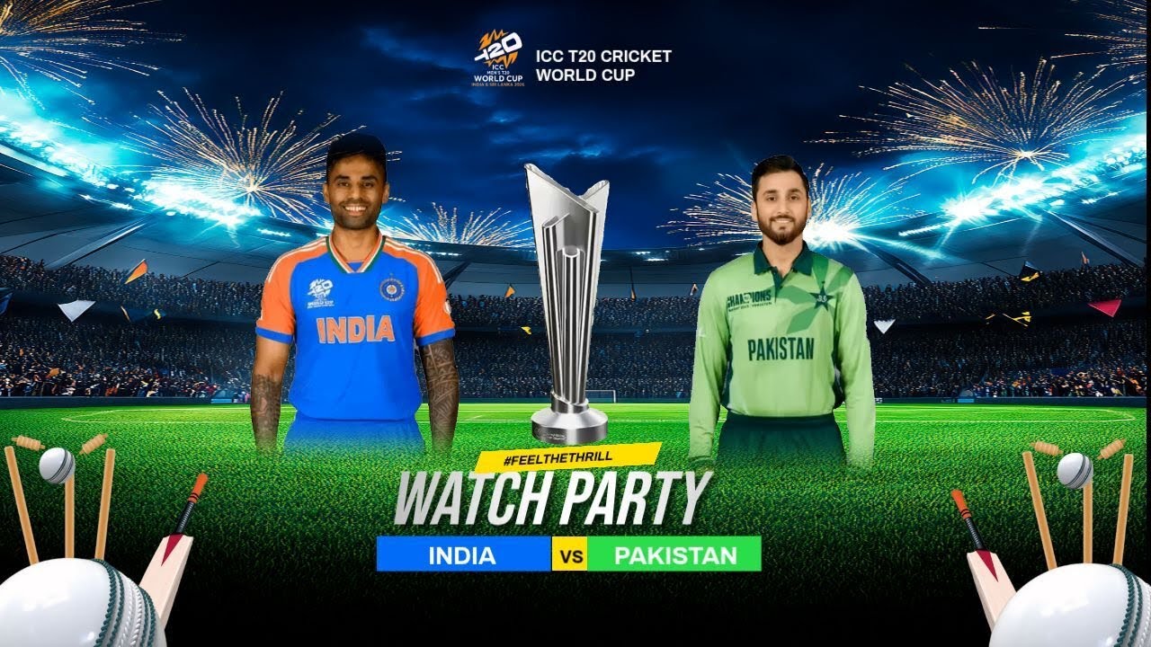 Epic IND  vs PAK  || T20 World Cup 2026 LIVE! | Watch Party | #feelthethrill