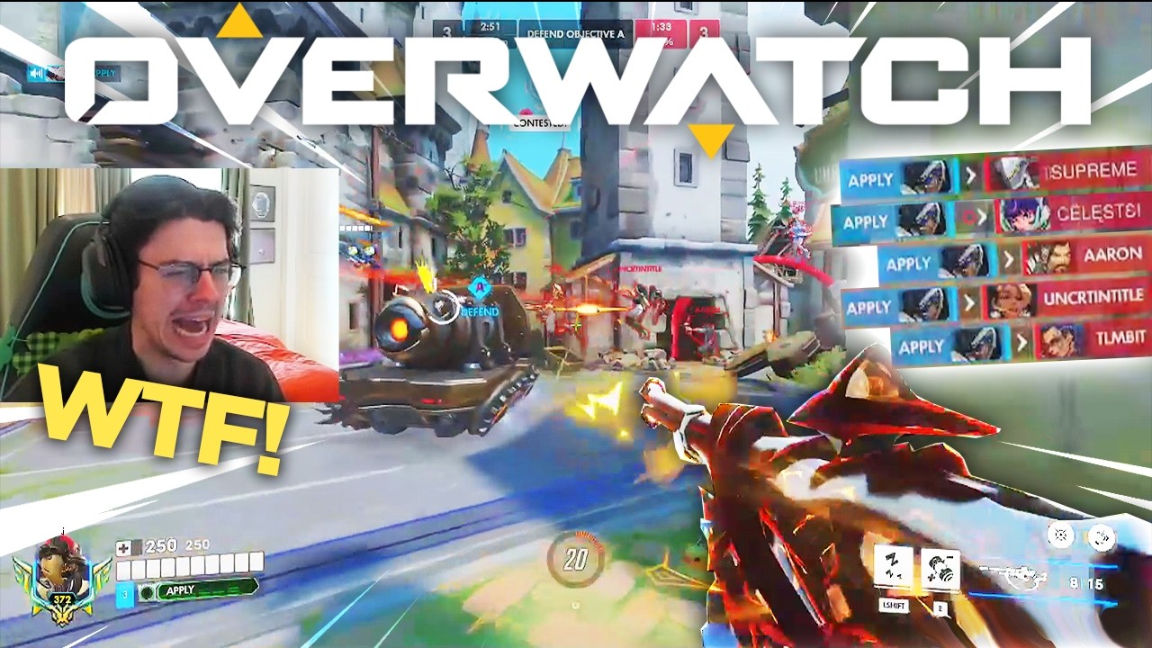 Самые просматриваемые клипы недели по Overwatch на Twitch! #385