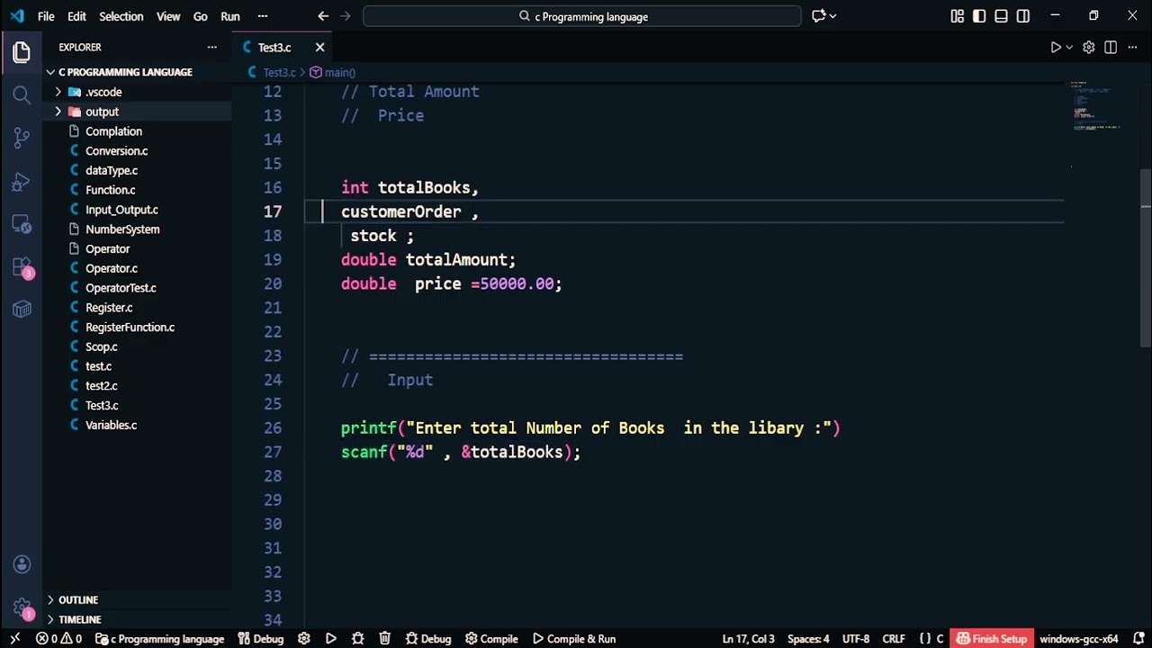 الدرس 34 كيف تفكر كمبرمج؟ | من الخوارزمية إلى الكود (مشروع نظام مكتبة) بسيط