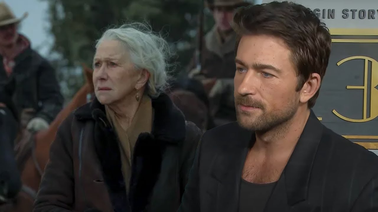 Brandon Sklenar Recalls ‘1923’ COWBOY CAMP with Helen Mirren (Exclusive)