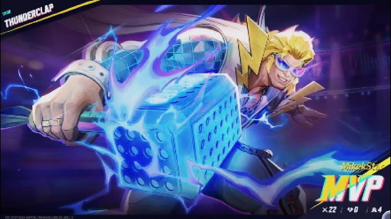 Destroying the enemy using Thor new skin
