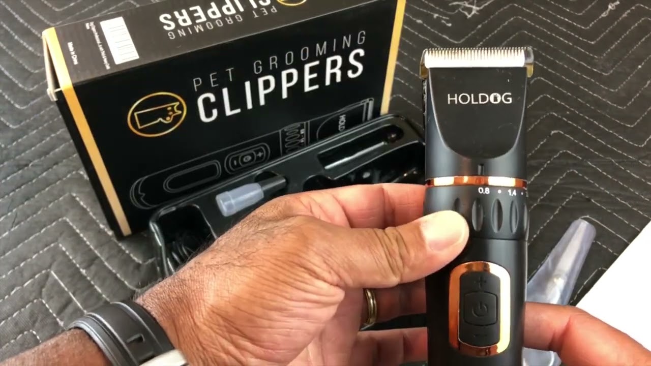 HOLDOG Dog & Cat Clippers in use, review & tips